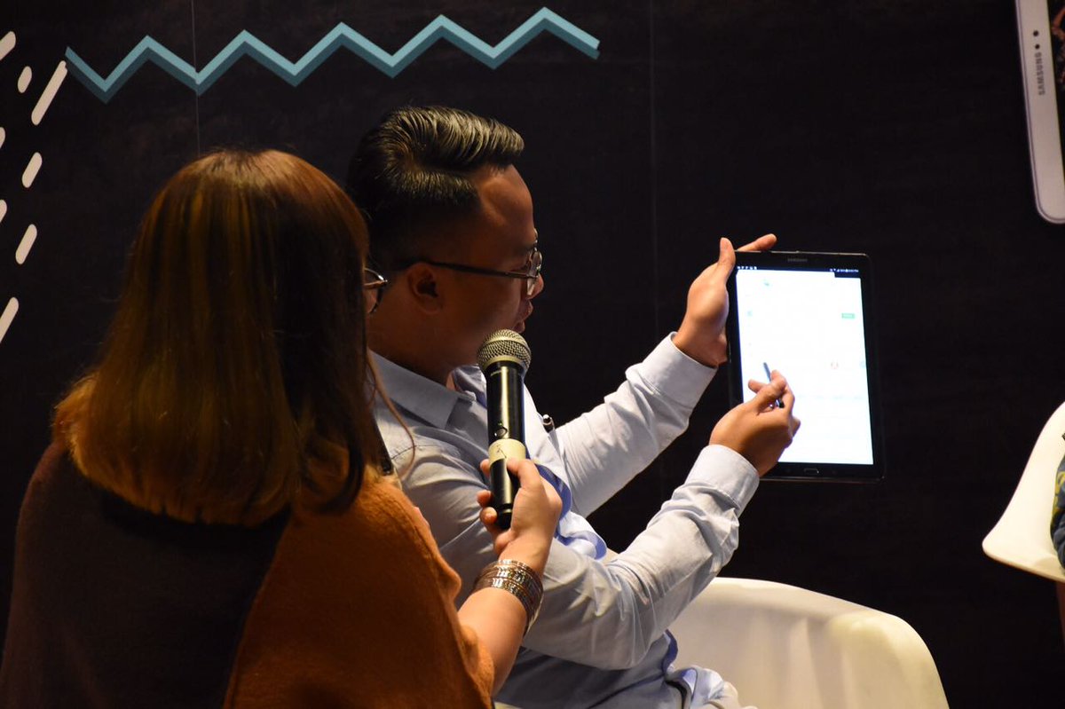 samsungID's tweet photo. Product Marketing Manager, Mohammad Satria juga hadir untuk menjelaskan keunggulan Galaxy Tab A 2016 with S Pen. #BeginTheAction https://t.co/r8CJGdBnkI