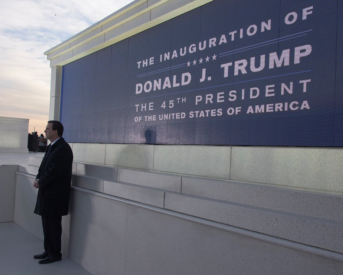 SecretService's tweet image. The men and women of Secret Service protecting the peaceful transfer of power and all those attending with measures both seen and unseen.