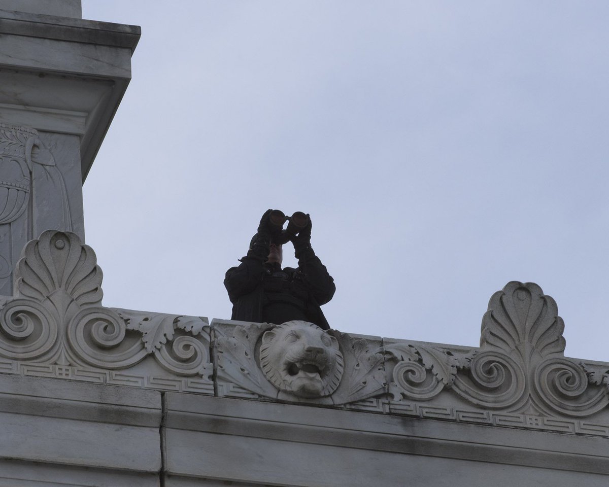 SecretService's tweet image. The men and women of Secret Service protecting the peaceful transfer of power and all those attending with measures both seen and unseen.