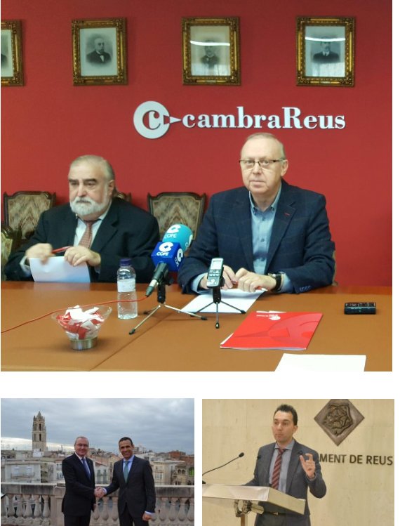 #ReusInfo
La Cambra adquireix la Llotja / Preinscripció a Mas Carandell 
rcreus.cat/lacambrallotja/