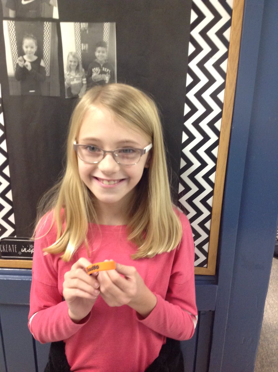This girl is on fire!!! She earned her iRead80 bracelet today!!! <a href="/BostianES/">Bostian Elementary</a>