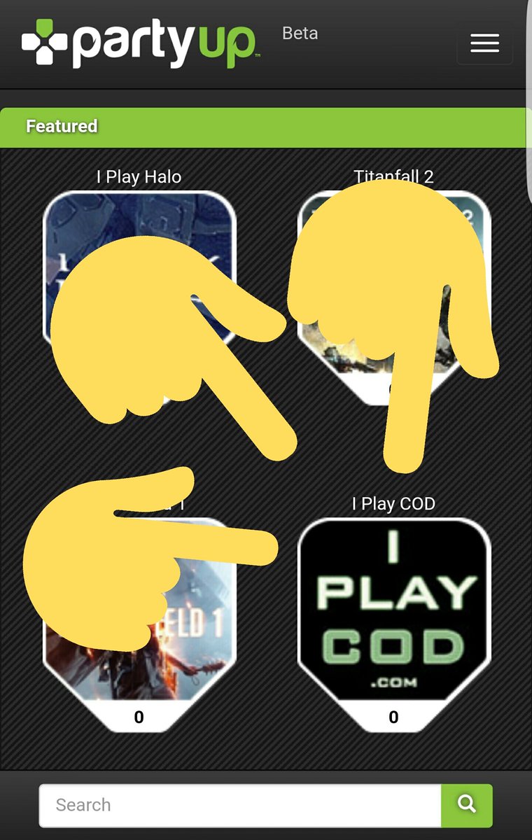 IPlayCOD's tweet image. We have a room on @PartyUpGaming for you guys to find other IPC members to play with. Head on over: goo.gl/cfNA8i
