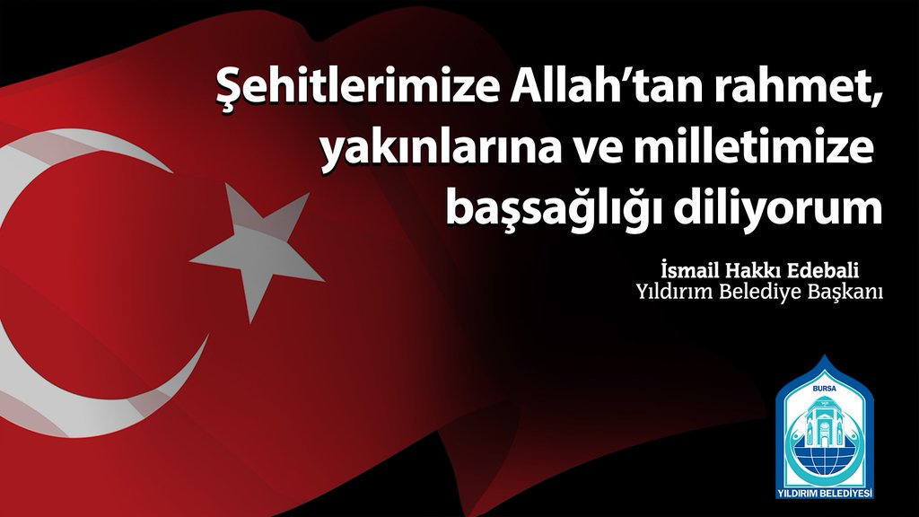 ismailedebali's tweet photo. #FıratKalkanı Harekatında El-Bab'da şehit olan askerlerimize Allah'tan rahmet, yaralılarımıza acil şifalar diliyorum. Başımız sağolsun. https://t.co/G6jWRp5cgD