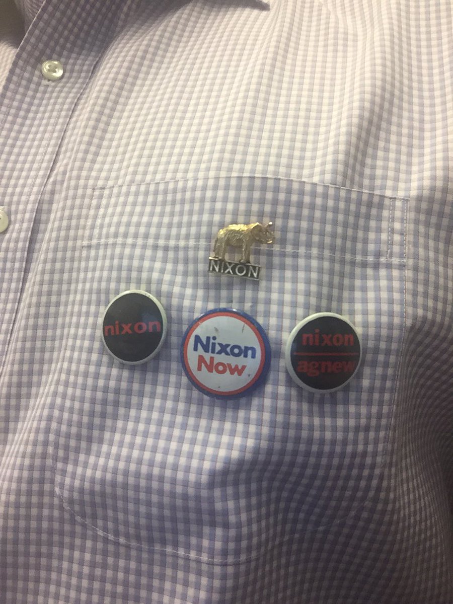 alexanderjimmy's tweet photo. My inaugural outfit. #ImWithDick @dick_nixon #InaugurationDay2017 https://t.co/pmli2UOBSM