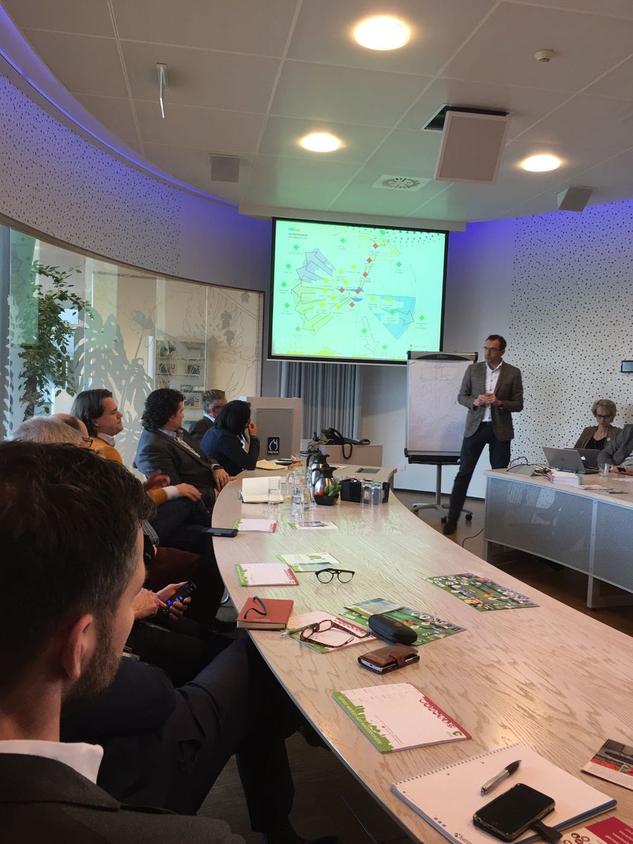 Benefits of Nature is present at the meeting of Greenport Westland Oostland. Horticulture is working with the Port Authority.