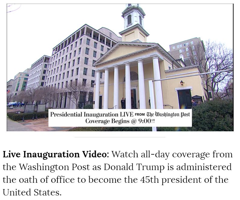 We're streaming the #Inauguration ceremony at BuffaloNews.com. Visit BuffaloNews.com for more #InaugurationDay coverage.