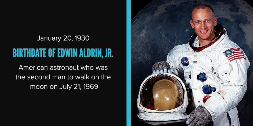 Thermosci \"Happy Birthday Edwin \"Buzz\" Aldrin!  
