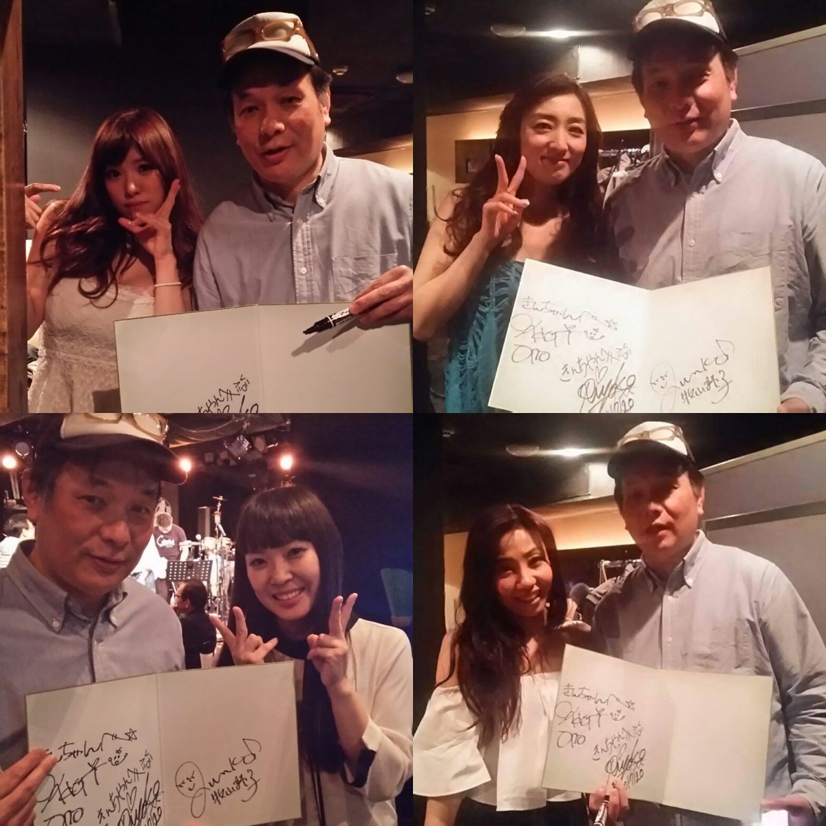 きんちゃん 今日のライブ終了 今回も盛り上がりました 踊って歌って疲れた 才恵加 高木里代子 牧山純子 小野かほり 古家ひろこ 目黒bluesalley Sis Tom