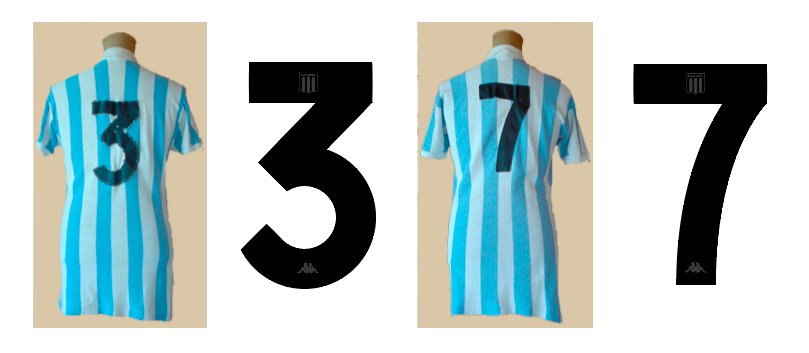 Nos inspiramos en los numeros usados en 1967 por los campeones del mundo para diseñar los que utilizaremos durante 2017 <a href="/RacingClub/">Racing Club</a> #Kappa