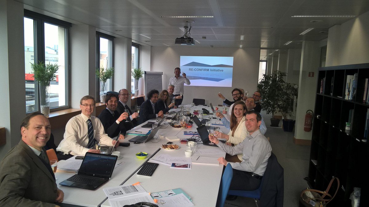 MarcPattinson2's tweet photo. The #RECONFIRM initiative launched this week in Brussels with #EASME & #GROW #innoTSD happy to be with #Ecorys #META #SPI https://t.co/7xkAvnJQvC