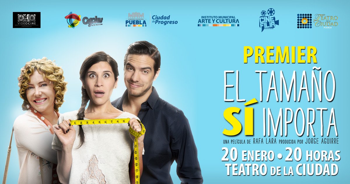 Hoy #Premier en #Puebla #eltamanosiimporta <a href="/teatrociudadpue/">Teatro de la Ciudad</a> con <a href="/vadhirderbez/">Vadhir Derbez</a> <a href="/XimenaAyala/">Ximena Ayala</a> <a href="/lauradeita/">Laura De Ita</a> 
Gracias a quienes lo hacen posible!