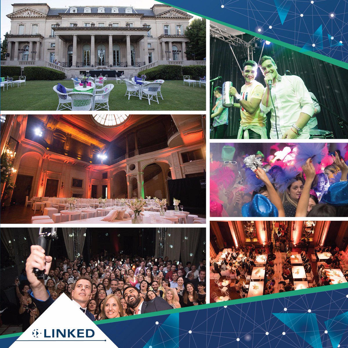 linkedeventos's tweet photo. Acompañamos a @bmsnews en su fiesta de fin de año en el #PalacioSansSouci. Los invitados disfrutaron de los @arandanosok en vivo. https://t.co/eKEdVySXxE