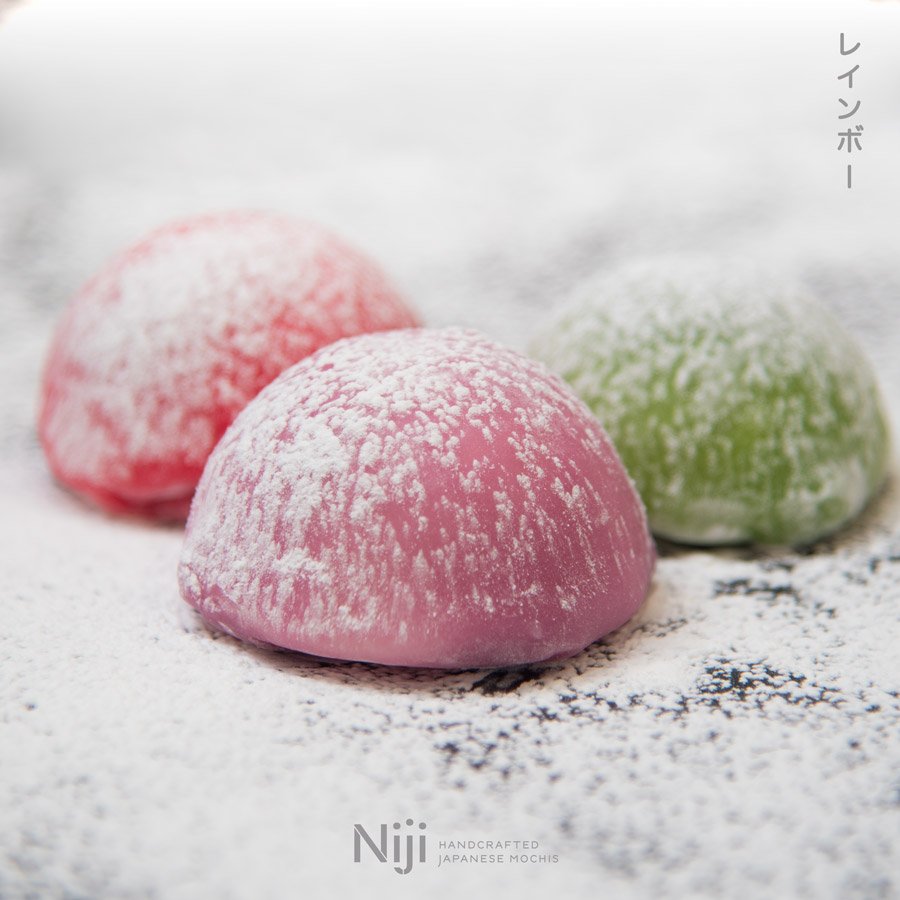 El #frío ha llegado a nuestros mochis. ¿Qué os parece este delicioso paisaje nevado?