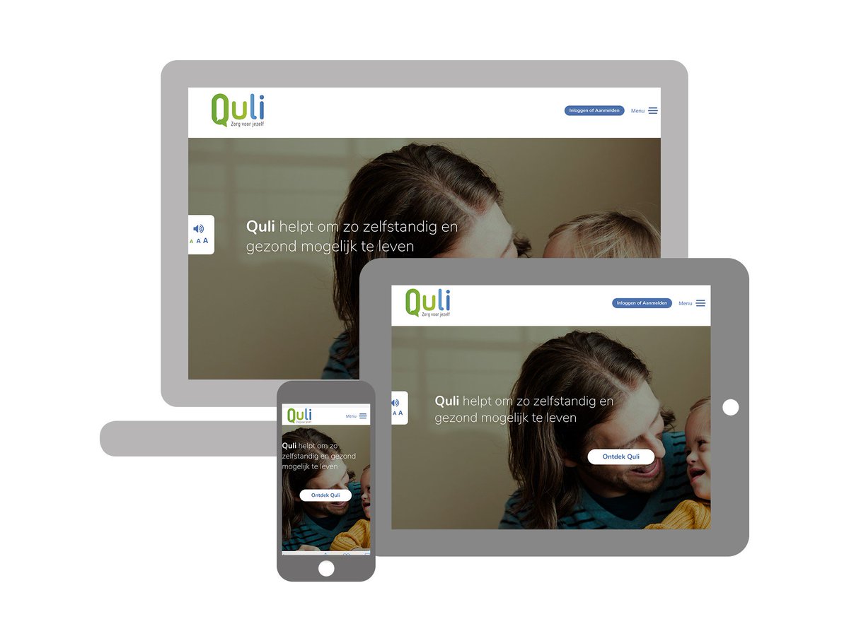 Neem snel een kijkje op onze nieuwe website en ontdek wat Quli voor jou kan doen #eigenregie Baas zijn over je gezondheidsgegevens kan écht!