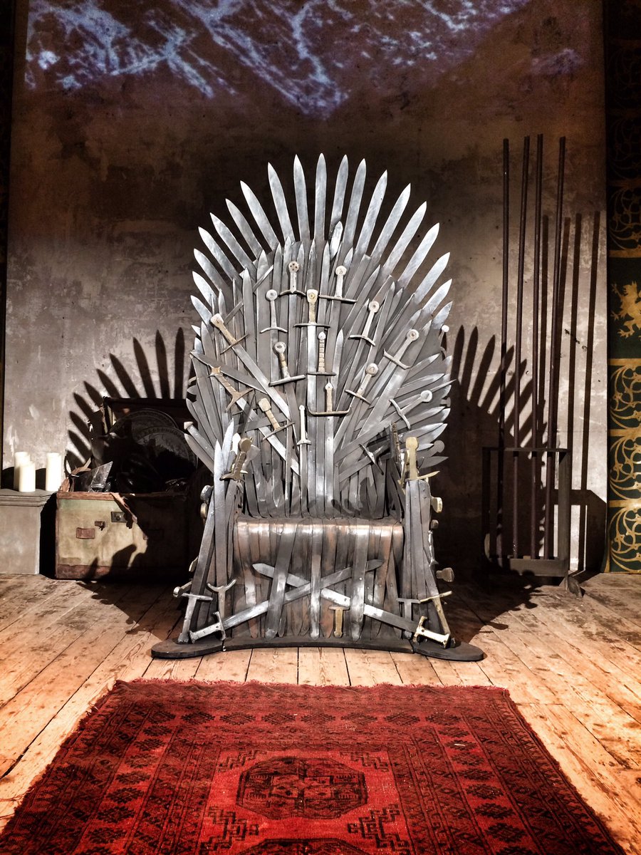 theimprovathon's tweet photo. GoT fans! We are auctioning our glorious Iron Throne! Tweet your bids to us @theimprovathon over the weekend! Bidding closes 9pm Sun. https://t.co/SXGSceDbtZ