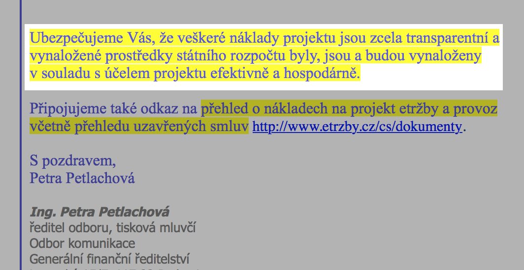 michalblaha's tweet photo. Píše mi @mluvciFS. Slíbila zveřejnit anonymizované přílohy smluv s IBM.A svou verzi nákladu na #EET dala sem: https://t.co/DtzWX4bv8B #posun https://t.co/BA54T0osLm