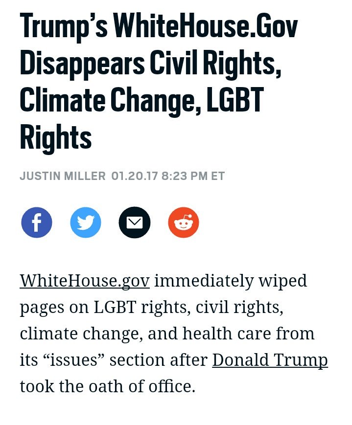 arianaaailysm's tweet photo. It's been only a few hours since Trump officially became America's new President and these are the results https://t.co/yD6zjTcLQW