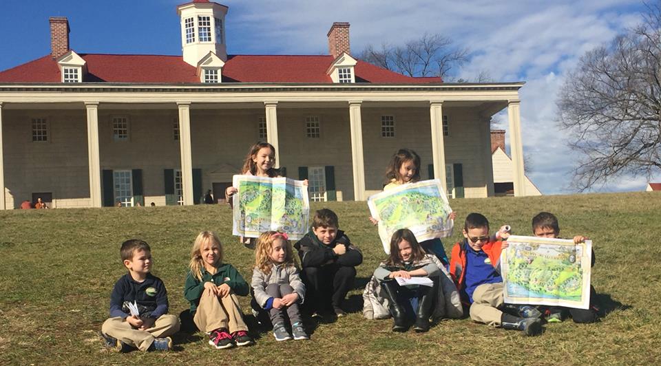 Yesterday, 1st graders visited Mt. Vernon and had a wonderful time! #montessori #fieldtrip