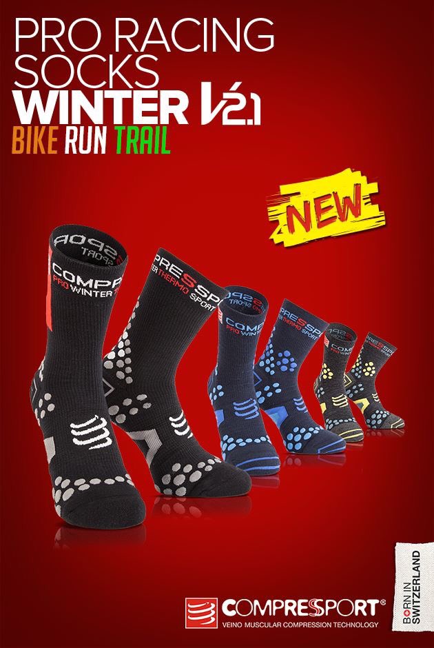 compressport_es's tweet photo. Olvídate del frío en los pies con los #ProRacingSocks Winter para running, trailrunning y ciclismo. ¡Calentito! https://t.co/w9kVOXogka 😬 https://t.co/cswP4vOb1R