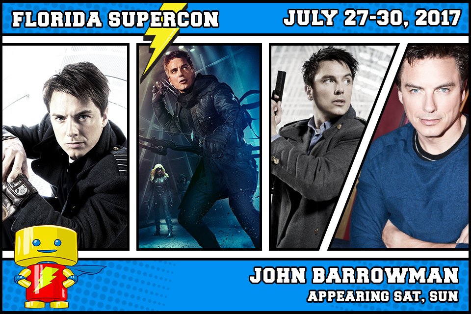 FloridaSupercon's tweet photo. .@Team_Barrowman is coming to @FloridaSupercon JULY 27-30, 2017 visit https://t.co/rrcamAew4I for info #ComicCon https://t.co/saDR8wYmPK