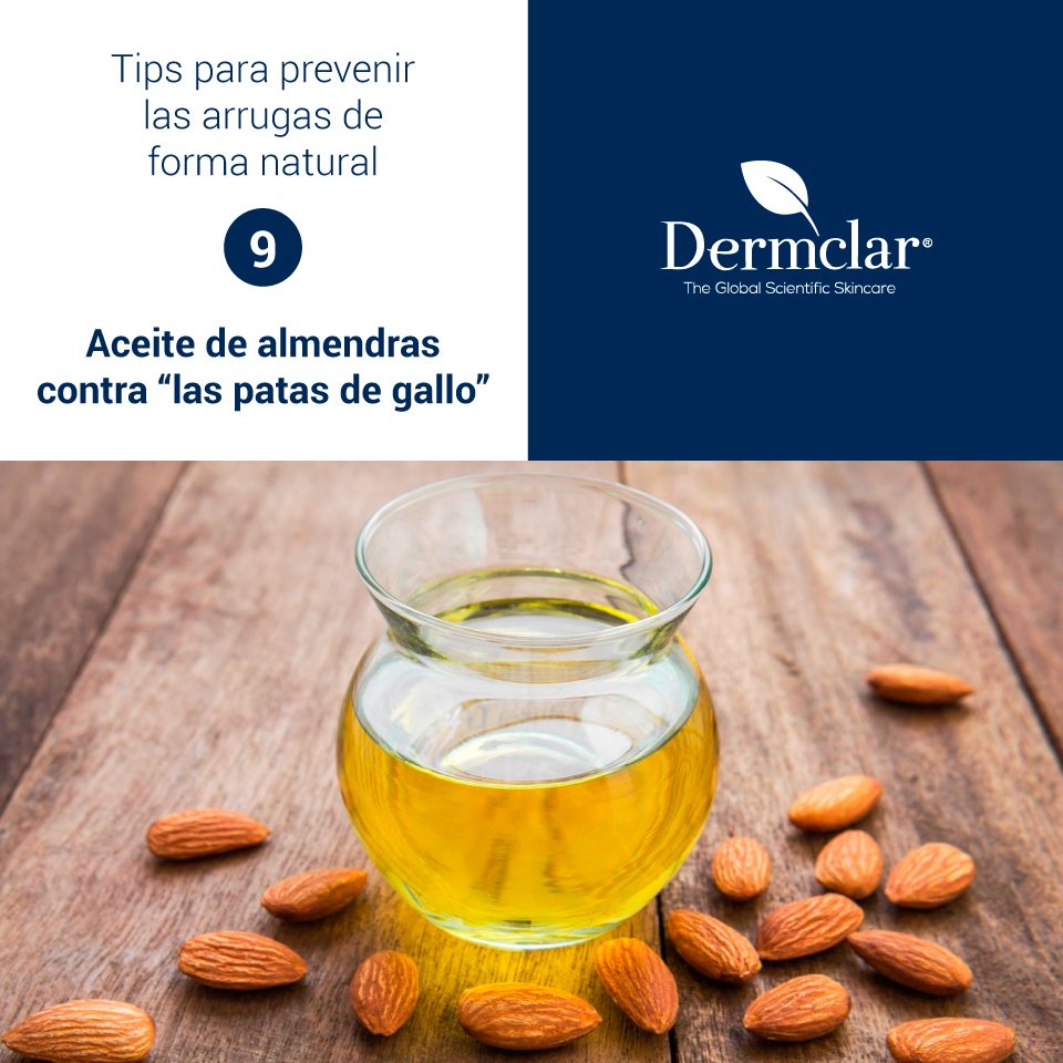 LineaXtreme's tweet photo. TIP 9 
Aceite de almendras efectivo contra las patas de gallo.
También atenúa bolsas y ojeras. Más información en https://t.co/5bsOcPCf7u https://t.co/Ch1qEmLE4G