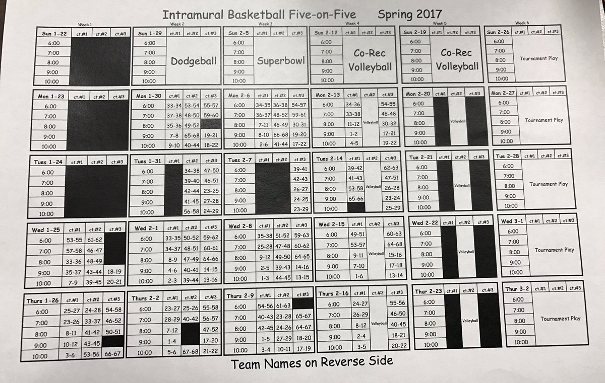 UCA INTRAMURALS tweet media