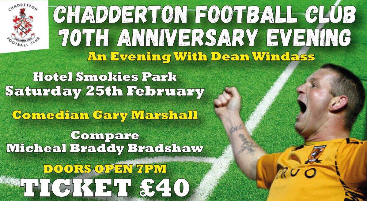 Homeland Security Solutions (@homeland_ss) on Twitter photo TICKETS | #ItsGunnaBeFun
Tickets going fast for the upcoming CFC Sportsman's Dinner with <a href="/DWindass10/">Dean Windass</a> & <a href="/ThebfgGazza/">Gary Marshall</a> | Order yours #NOW! TICKETS | #ItsGunnaBeFun
Tickets going fast for the upcoming CFC Sportsman's Dinner with <a href="/DWindass10/">Dean Windass</a> & <a href="/ThebfgGazza/">Gary Marshall</a> | Order yours #NOW!