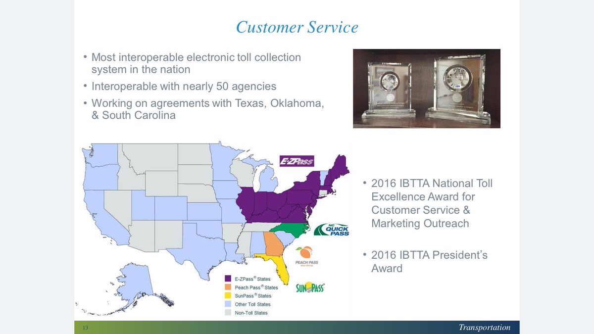 RTATriangle's tweet image. Great update from NC Turnpike Authority Executive Director Beau Memory at #trimap - @TriangleExpress won top international honors in 2016