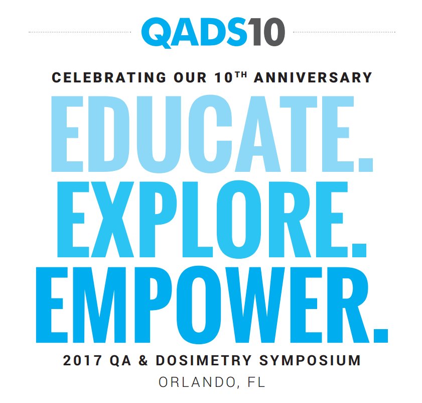 sunnuclear's tweet photo. Happy Friday! Don't forget today is the LAST day for discounted registration and hotel for #QADS17. Save now! https://t.co/u28ZUoXwBO https://t.co/vLoy3BZGYf