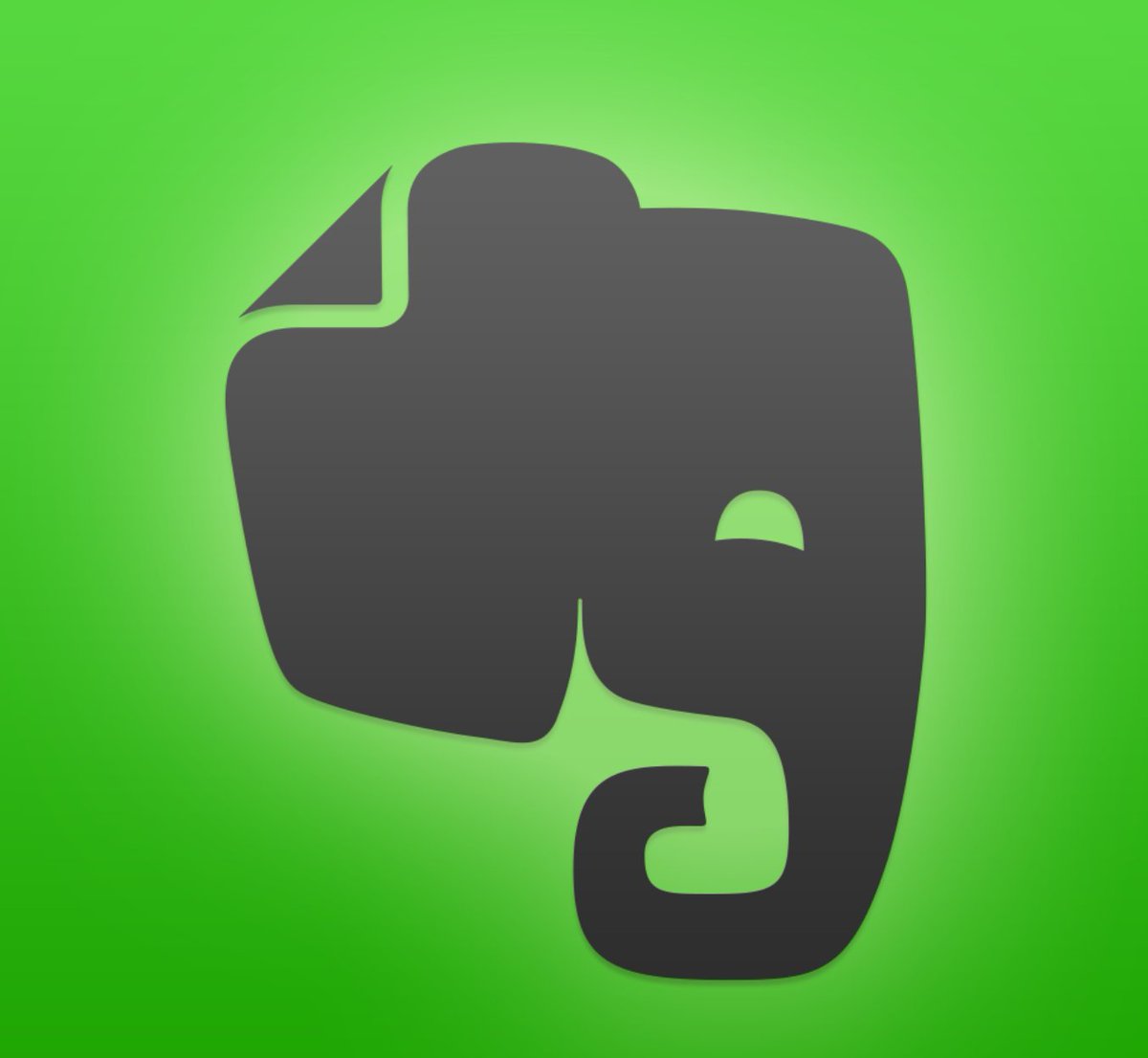 LogoMiner's tweet photo. Uberfacts "Evernote's elephant logo is a ref. to the animal's ability to remember. Its ear is also folded down, a ref. to dog-earing a book" https://t.co/PtBib5S8Db