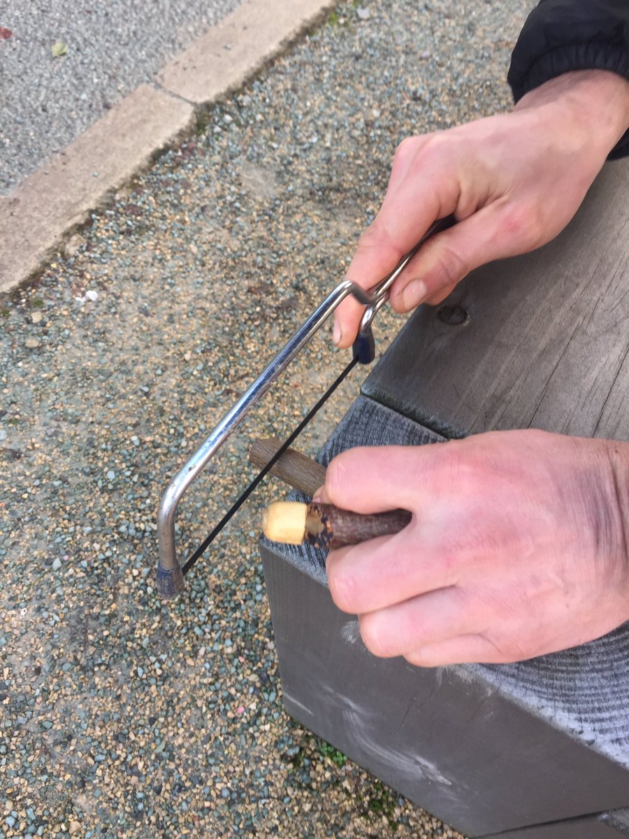 KirkleesAateam's tweet photo. Whittling whistles at #IOLNWConf17 @IOLOutdoorProfs @IOLPeaks @CumbriaUni. #outdoors #adventure #bushcraft https://t.co/NGXj9yeO98