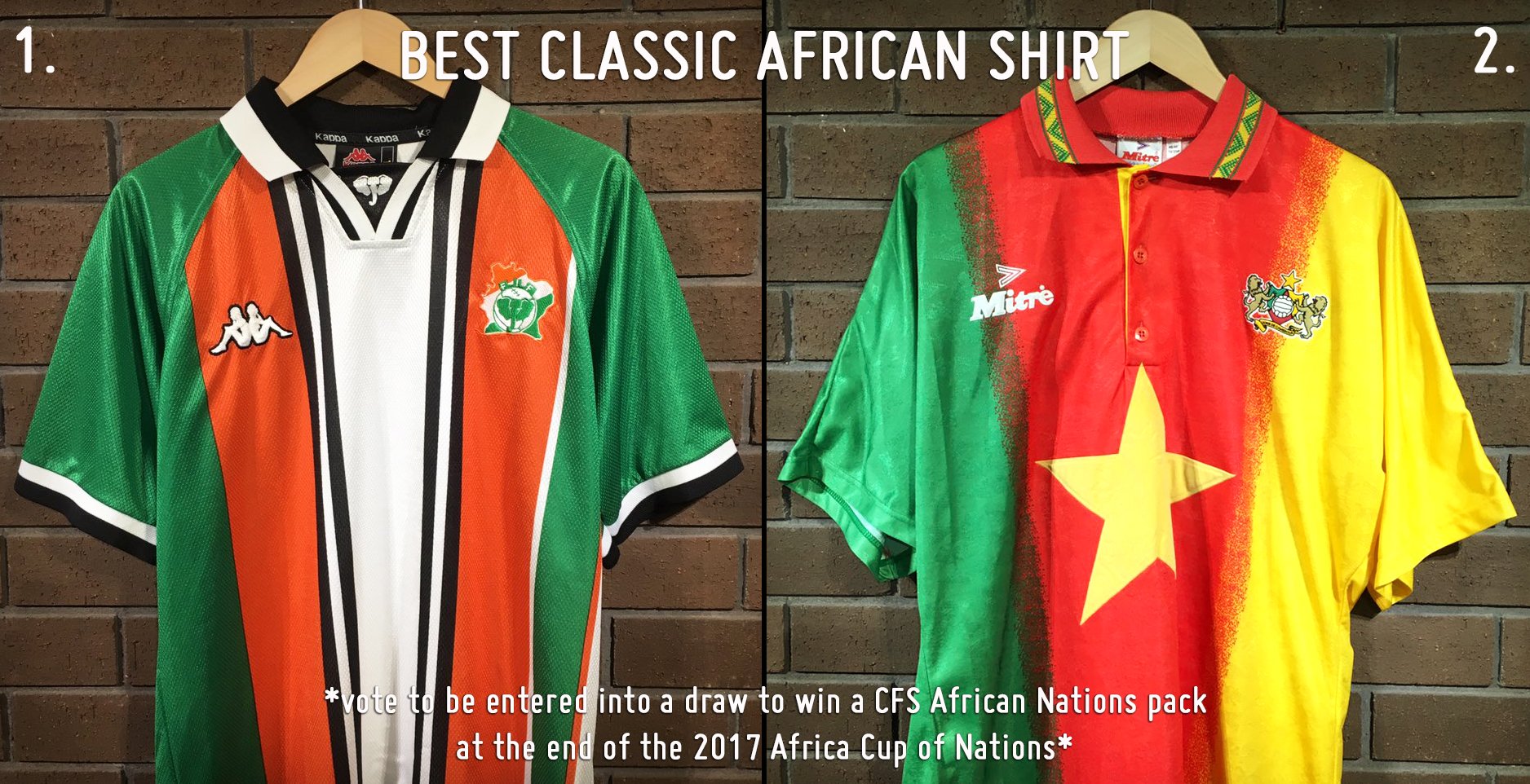 cameroon 1994 shirt