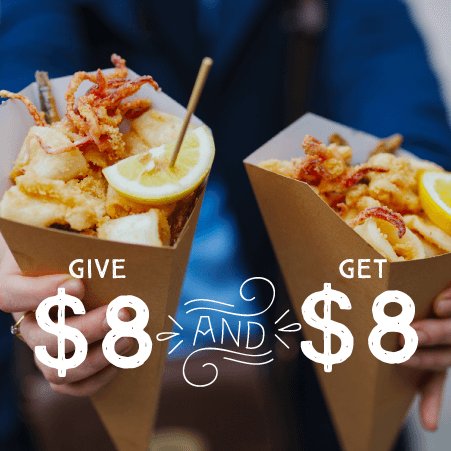 foodjunky's tweet photo. Refer a friend and you'll both get $8 credited to your account when they place their first order at https://t.co/k6ZMxrx8zl. #foodjunky https://t.co/ntJO27JVEE