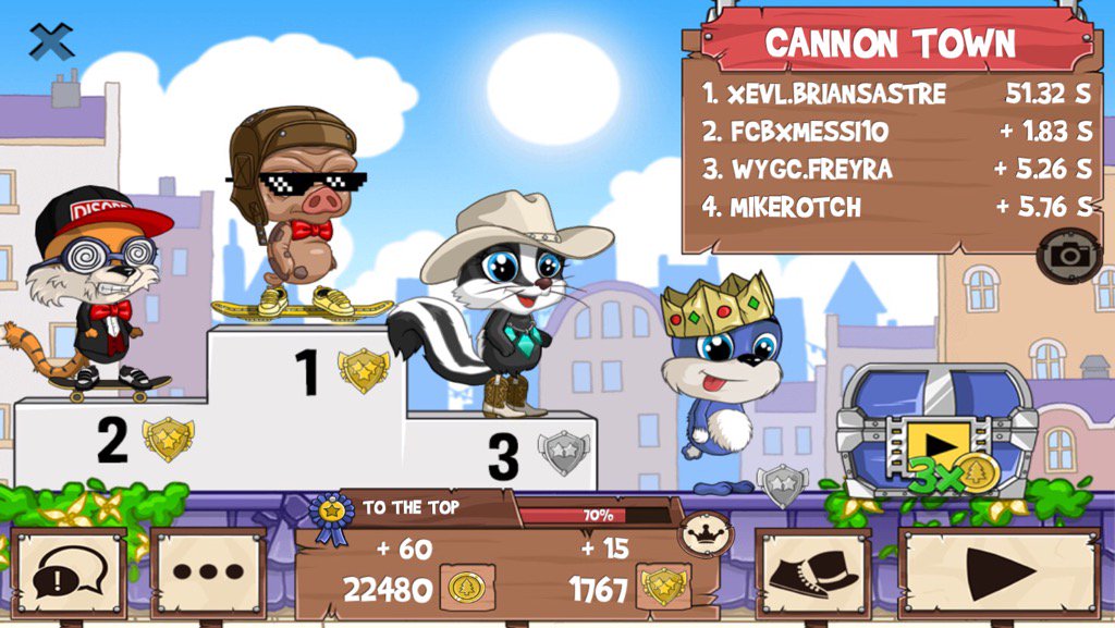 Briansastre's tweet photo. Get on my level, son! #funrun2 #FCBXMESSI10 #freyra #MikeRotch https://t.co/pKRWG9tF4o