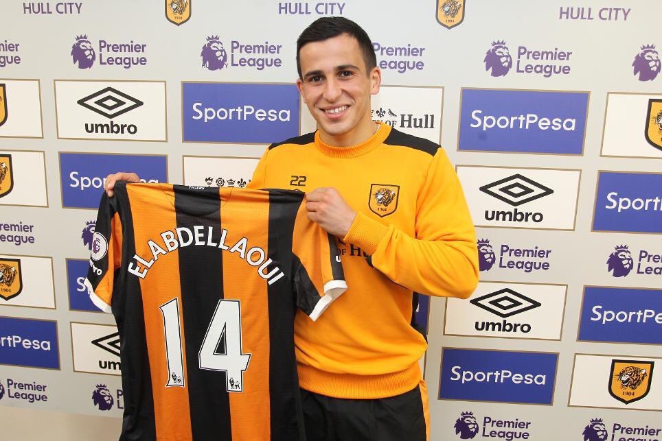 DeadlineDayLive's tweet photo. DEAL DONE: Hull City have signed Norwegian international Omar Elabdellaoui on loan from Olympiacos. (Source: @HullCity) https://t.co/xqIeqruh5O