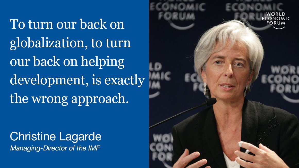 The end of globalization? Davos disagrees wef.ch/2jUTMRn #wef17