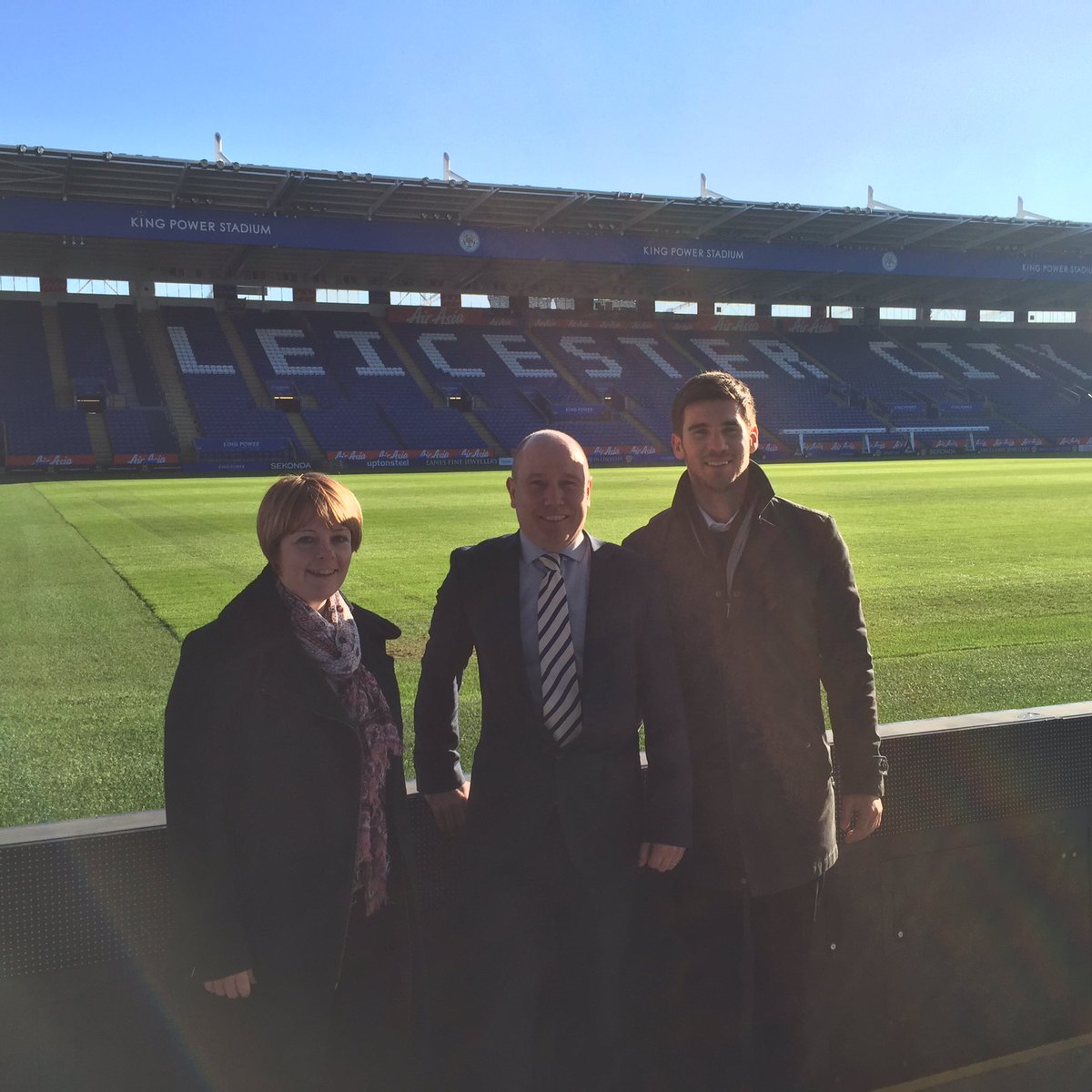 What a day with our new client <a href="/LCFC/">Leicester City</a> .. only the Champions of England!! #mrx doesn't get any better!!