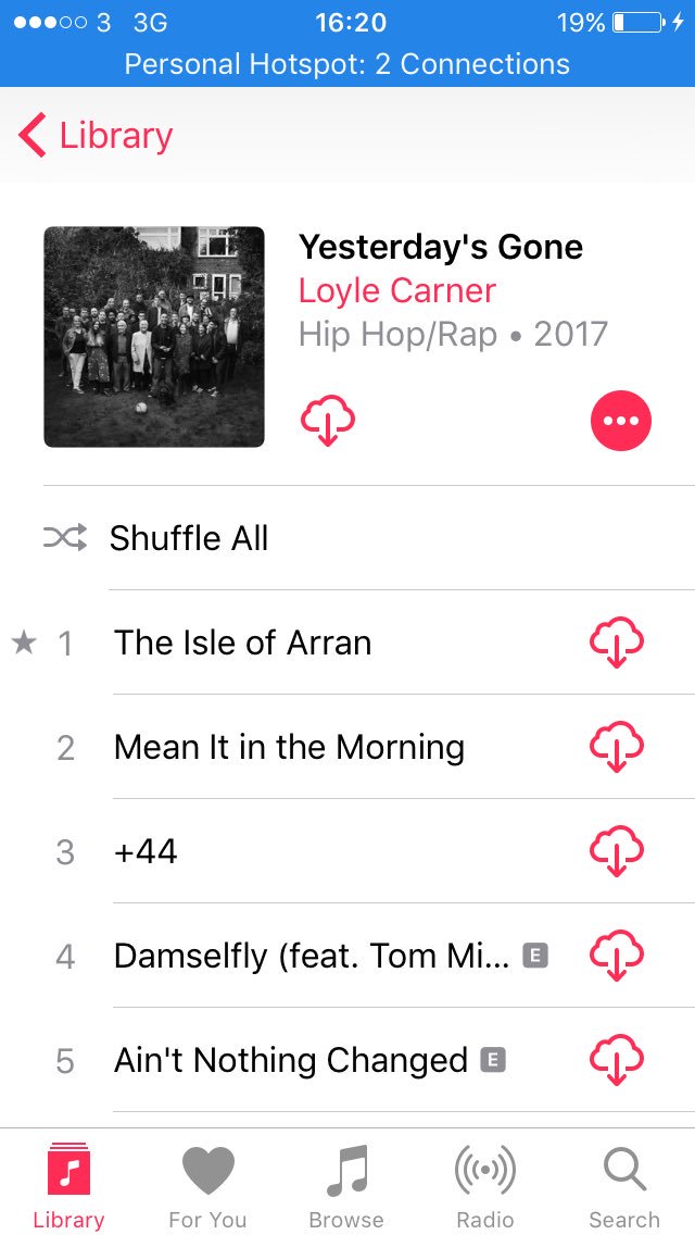 BN_Designer's tweet image. Such a sick album. Anything you touch is gold. @LoyleCarner