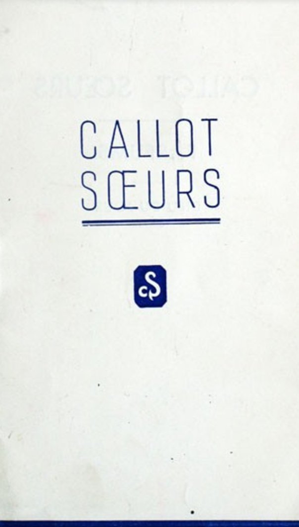histoiresdemode's tweet image. Programmes et carnets de #défilés! Ici #Callot Soeurs, collection automne-hiver 1951