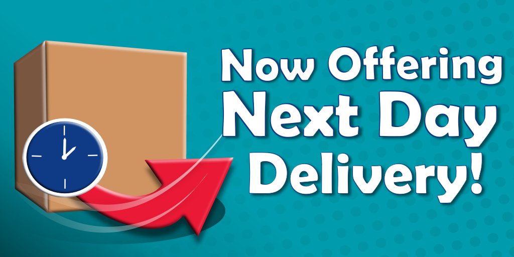 JanitorialExp's tweet photo. Don't fret! We offer next day delivery! #janitorials #delivery https://t.co/j0VIv6kEyL