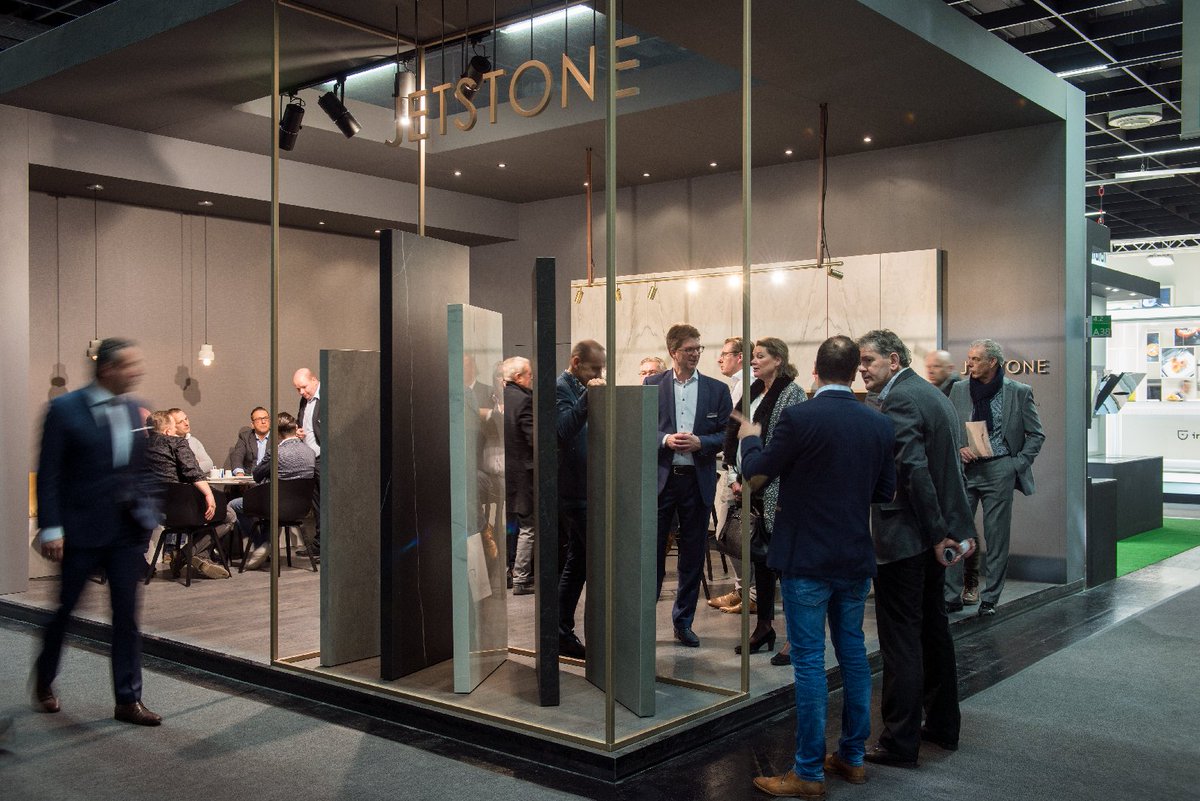 JetstoneNL's tweet photo. De vakdagen op #LivingKitchen zitten er bijna op. Veel bezoekers en uitermate goede reacties op onze stand! https://t.co/h8fkvio0yh