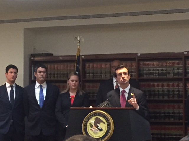 USA Ferrer and federal officials speak at press conference