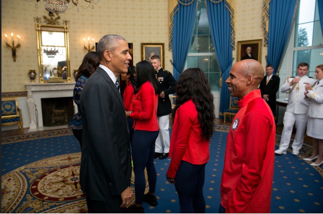 runmeb's tweet photo. Thanks President @BarackObama for your leadership &amp; service to our country. You gave us hope &amp; worked hard to create a better reality 4 all. https://t.co/Lh2UGekJjc