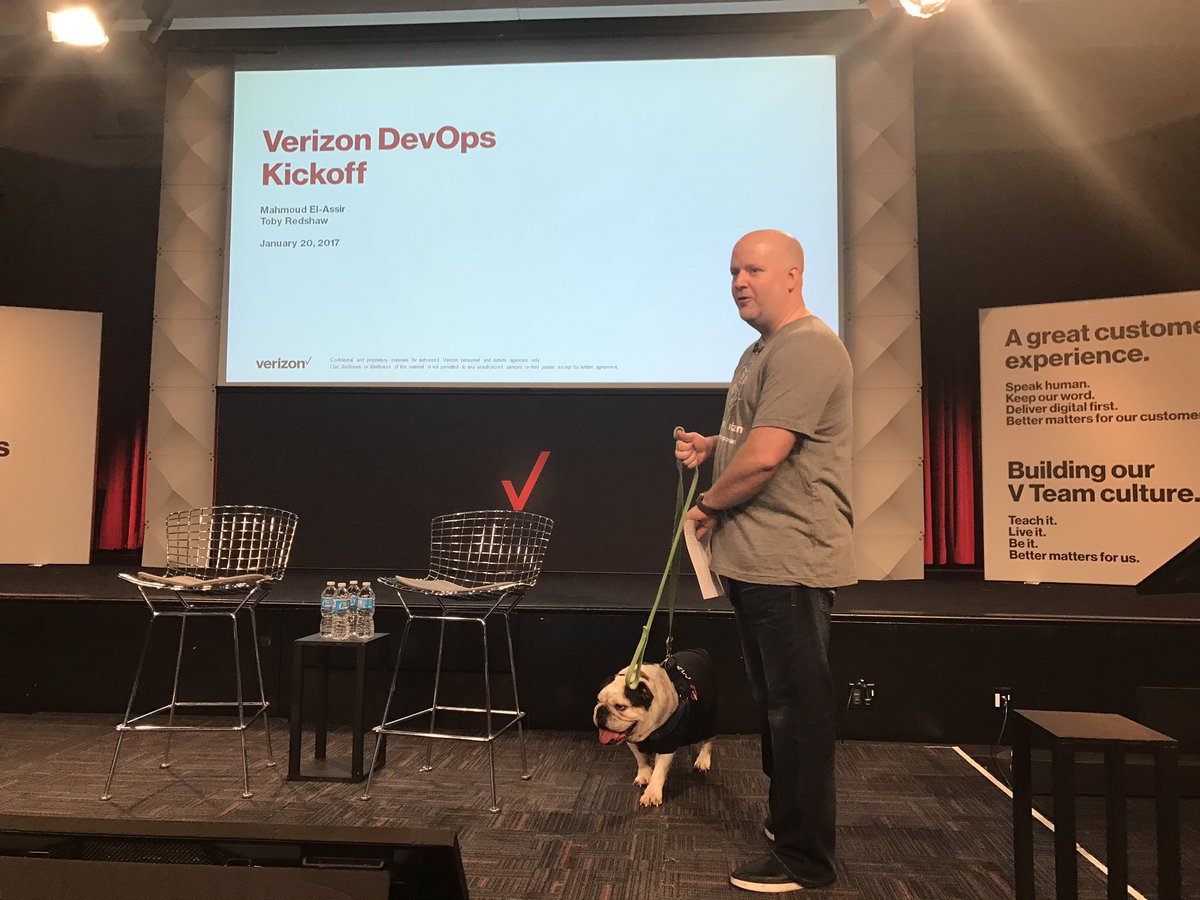 MahmoudElassir's tweet image. &apos;Teddy&apos; - Verizon&apos;s DevOps mascot. @RossClanton @jasonhand @nathenharvey @littleidea @bridgetkromhout #devopsvz