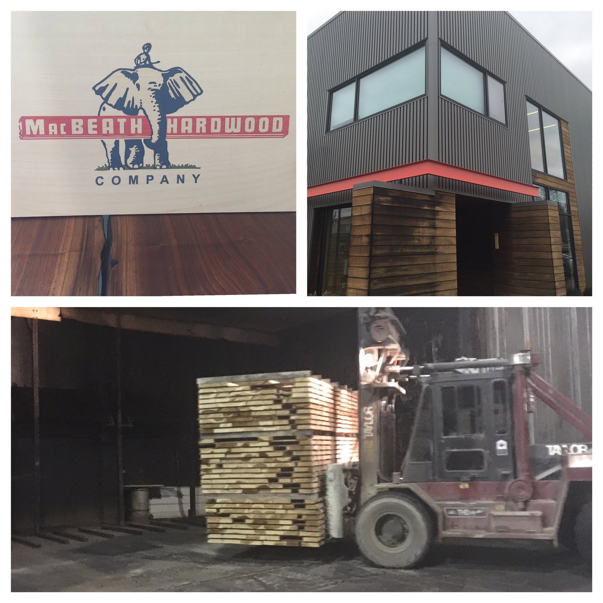 Really cool tour of @macbeathhardwood in Edinburg, IN this morning! Searching for local woods for <a href="/SunKingBrewing/">Sun King Brewery</a> #Carmel Distillery