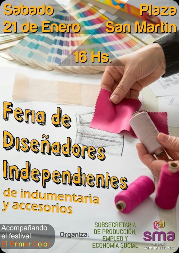 Mañana durante el festival pueden disfrutar la feria de diseñadores independientes de #SMA #EPC