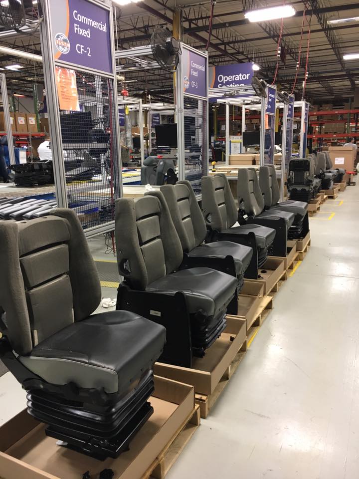 USSCLLC's tweet photo. So many new seats being prepared for customers! #USSCGroup #RidePublicTransit https://t.co/PUp8sTtxHI