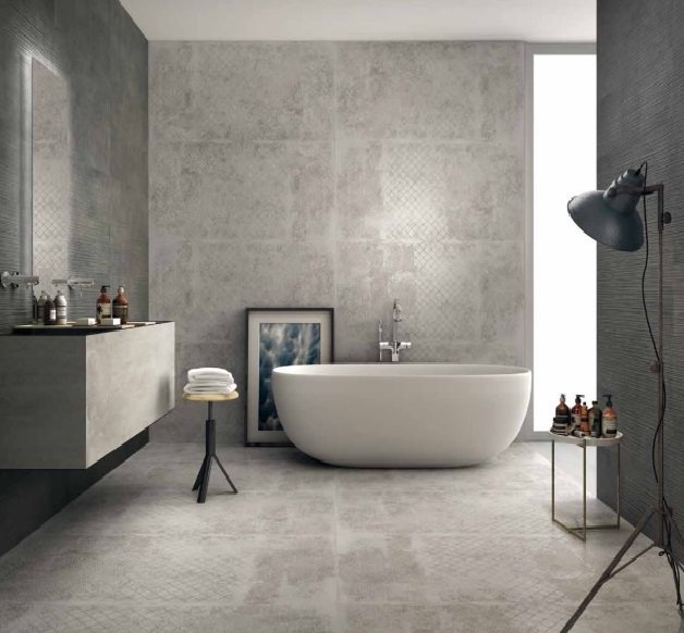 CeramicBenuzzi's tweet photo. Volete una casa dallo stile ricercato e #industriale? Consigliamo Art Cement by Ceramiche @supergres. Gres porcellanato Novità 2017. https://t.co/4eVLNT0Eoc