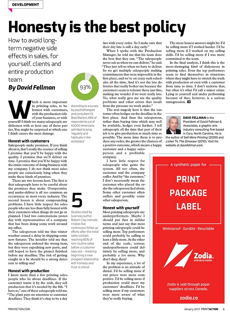 Here's a look at our current ad in <a href="/PrintAction/">PrintAction</a> magazine. It's also the first printed copy of our new logo! #ChooseZodia.