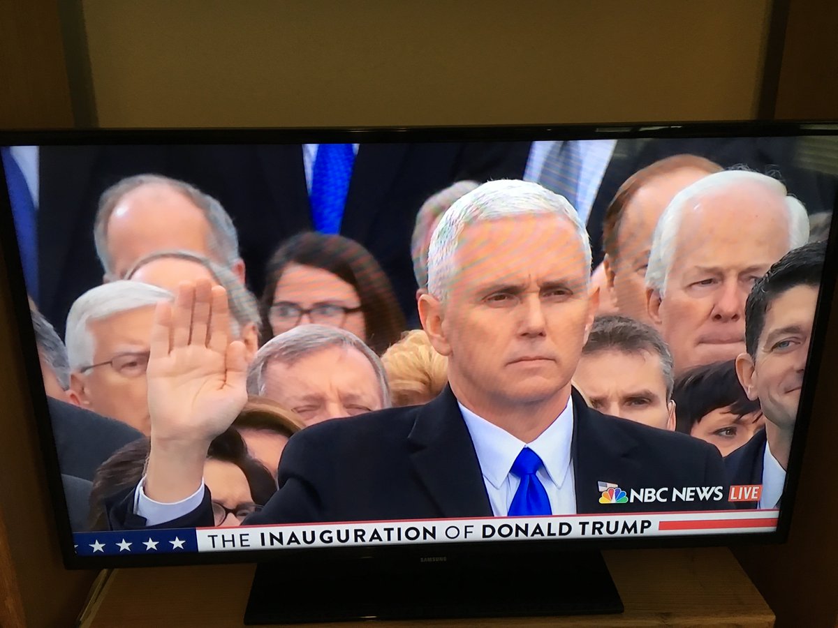 BuckyIsotope's tweet photo. I, Michael Richard Pence, do solemnly swear that I will never be as cool as Joe Biden and may be the most boring Vice President ever https://t.co/8ZM52KX8u0